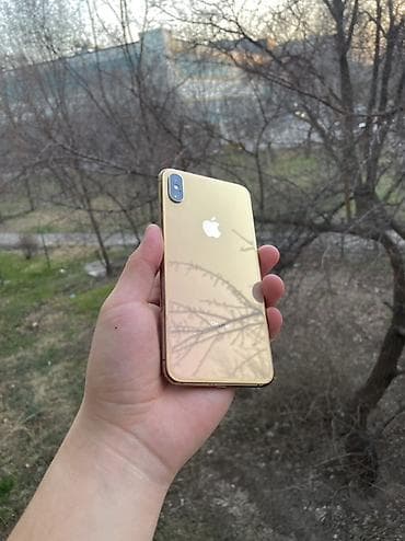 IPhone Xs Max, Новый, 512 ГБ, Золотой, Чехол, 82 %