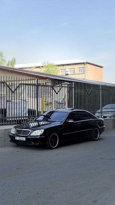 rex sprinter: Mercedes-Benz S-class AMG: 2002 г., 5 л, Автомат, Бензин, Седан — 2