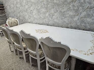 банкетные столы: Стол для зала, Б/у, Не раскладной, Прямоугольный — 2
