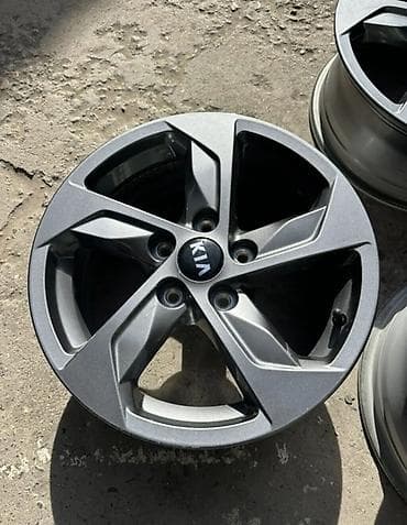 hero 4: Литые Диски R 16 Kia, Комплект, отверстий - 5, Б/у — 2