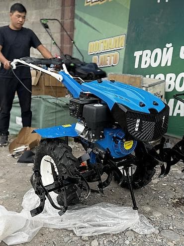 Бензиндик мотоблоктор: Мотоблок бензиновый 20 л.с колесный, с возможностью навесного — 10