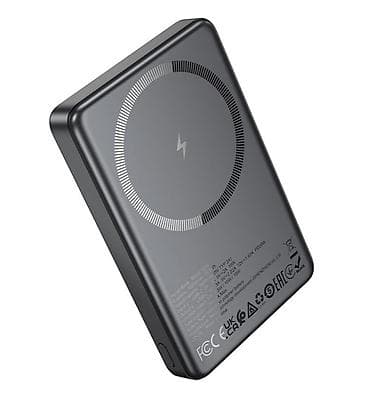 hoco k21: Внешний аккумулятор Hoco с магнитной беспроводной зарядкой (MagSafe) — 4