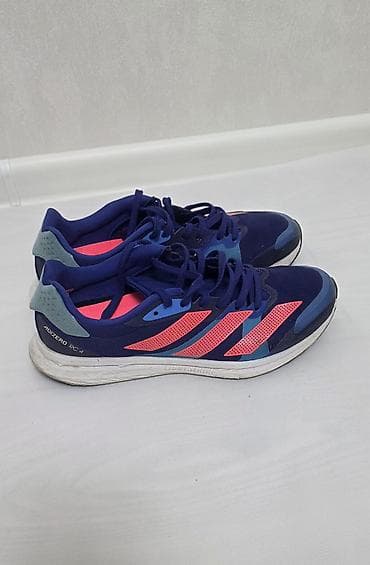 Мужские кроссовки, 41, Adidas, Б/у, цвет - Синий