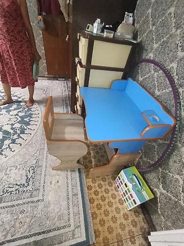 детски парта: Комплект детского стола и стула, Новый — 2