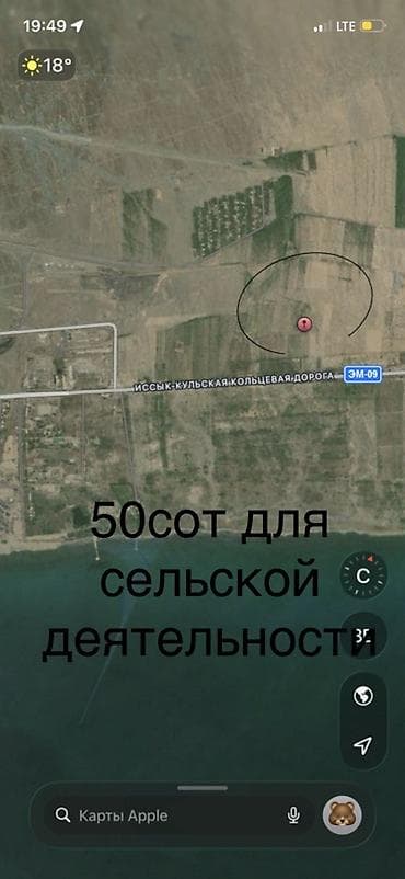 земля: 50 соток, Для сельского хозяйства — 3