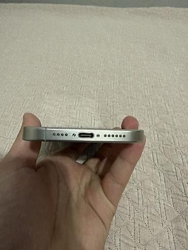 свет для видео: IPhone 15 Pro Max, 256 ГБ, Natural Titanium, Кабель, 100 % — 3