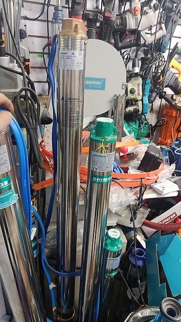 колонка для скважины: Погружные скважинные насосы для чистой воды 1) SED 4SDM8/12-1.5 - — 3