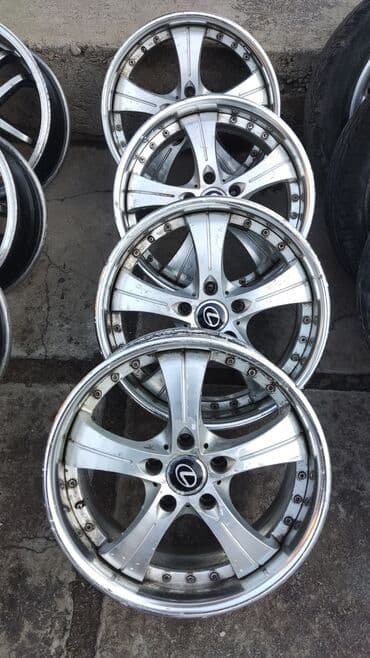 Литые Диски R 17 Honda, Комплект, отверстий - 4, Б/у at lalafo.kg Литые Диски R 17 Honda, Комплект, отверстий - 4, Б/у