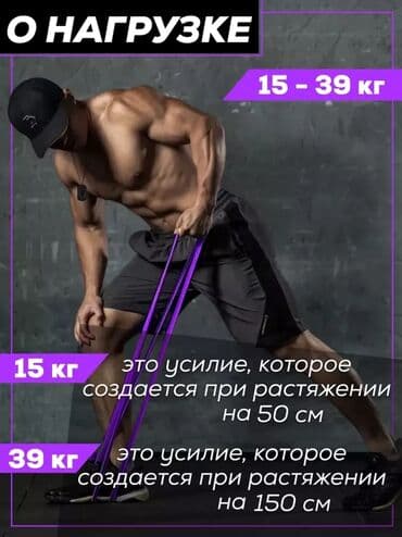 Жгут для тренировок 15-39кг Это эффективный снаряд для