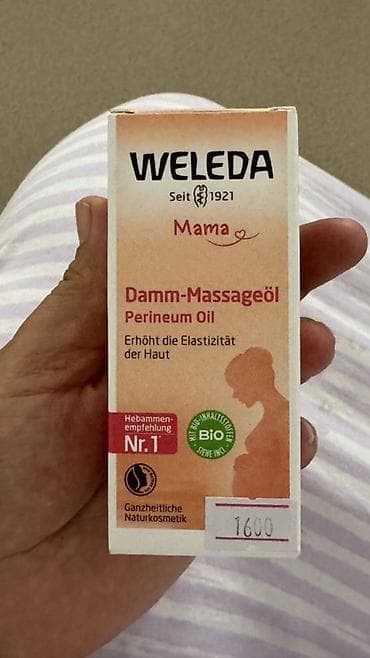 WELEDA Mama Damm-Massageöl (Perineum Oil) — масло для массажа at lalafo.kg WELEDA Mama Damm-Massageöl (Perineum Oil) — масло для массажа