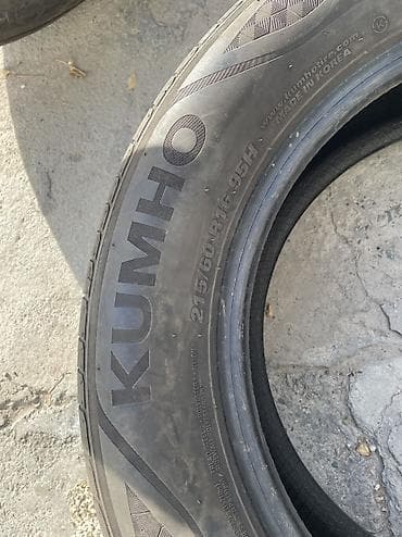 6000: Шины 215 / 60 / R 16, Лето, Б/у, Пара, Легковые, Корея, Kumho — 2