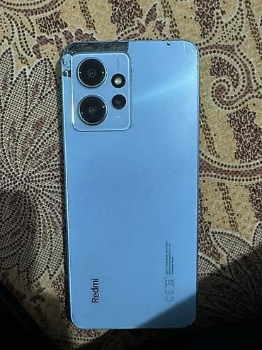 xiaomi redmi note 7: Redmi, Redmi Note 12, Б/у, 128 ГБ, цвет - Голубой, 1 SIM, 2 SIM — 3