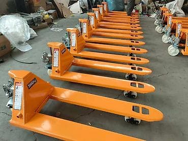 Ручная гидравлическая тележка (рохля) грузоподъёмностью 3000 кг