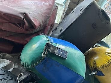 штаны пума: Тяжёлые боксерские мешки и манекен для единоборств. - Материал — 4