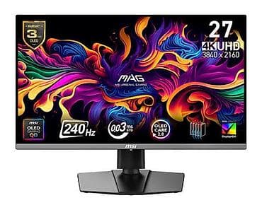 4k: Игровой OLED‑монитор MSI MAG 272UP QD-OLED X24 Ключевые особенности — 1