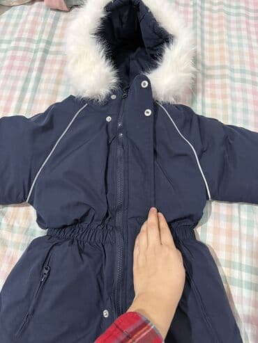 пальто зимние: Новый зимний комбинезон синего цвета (до -35С), качество отличное — 2