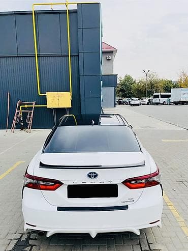 carplay android: Toyota Camry: 2021 г., 2.5 л, Автомат, Гибрид, Седан — 5