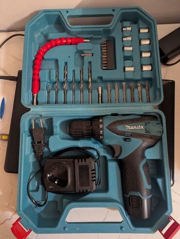 строительные инструменты бу: Электро шуруповерт-дрель реплика Makita — 1