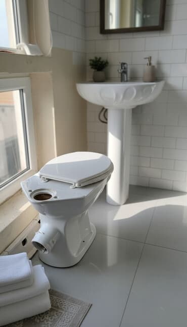 набор инструментов бишкек: Унитаз Напольный, Материал: Фарфор — 1