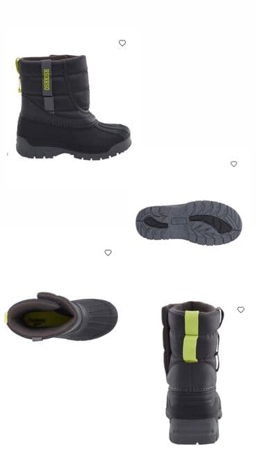 американская детская обувь: В наличии зимние сапоги от американского бренда Oshkosh. 100% — 2