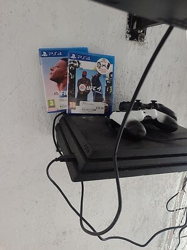 геймпад дуалшок 4: Игровая приставка Sony PlayStation 4 (PS4) Slim с комплектом — 2