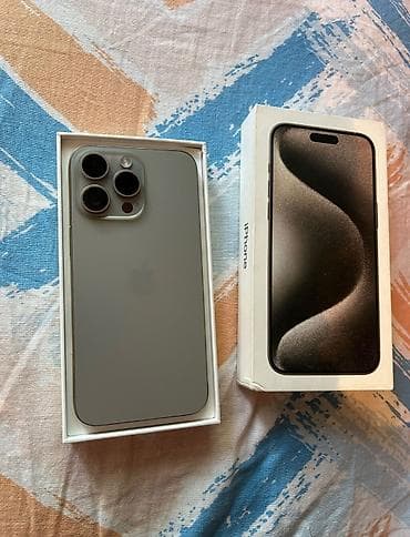 iphone ce: IPhone 15 Pro Max, Б/у, 256 ГБ, Зарядное устройство, Кабель, Коробка, 89 % — 2