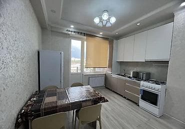 2 бөлмө, 60 м², Элитка, 7 кабат, Евроремонт