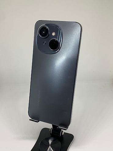 tehno: Tecno Spark Go 2024, Б/у, 128 ГБ, цвет - Серый, 2 SIM — 2
