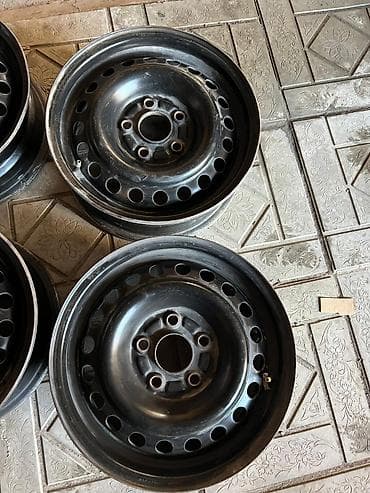 диски r15 5x100: Железные Диски R 15 Honda, Комплект, отверстий - 5, Б/у — 5