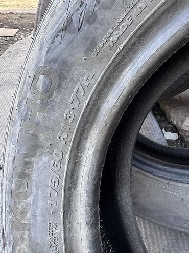 авто ру шины и диски б у: Шины 175 / 60 / R 13, Лето, Б/у, Комплект, Легковые, Kumho — 4