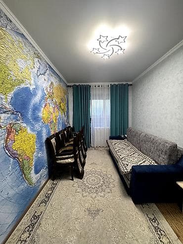 бишкек киргизия 1: 4 комнаты, 88 м² — 3