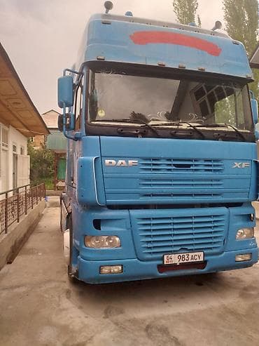 задний бампер на рекс: Тягач, DAF, 2005 г., Шторный — 5