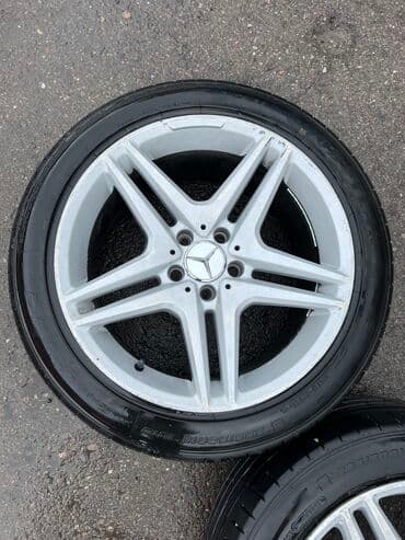 тормоза amg: Литые Диски R 18 AMG, Комплект, отверстий - 5, Б/у — 8