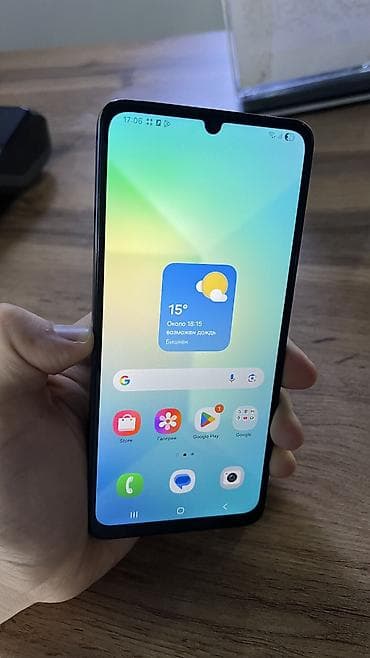 Техника жана электроника: Samsung Galaxy A06, Колдонулган, 128 ГБ, 2 SIM, eSIM, 1 SIM — 2
