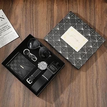 часики michael kors: Мужской gift‑набор аксессуаров в подарочной коробке В составе: - — 2