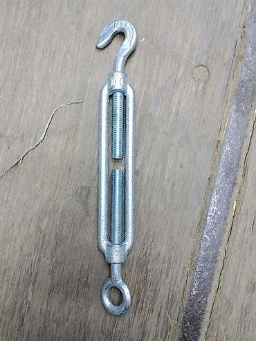 Талреп (натяжитель) крюк-кольцо M14 - Тип: талреп с открытым корпусом