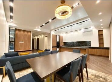 4 комнатная квартира аренда: 4 комнаты, Агентство недвижимости, Без подселения, С мебелью полностью — 1