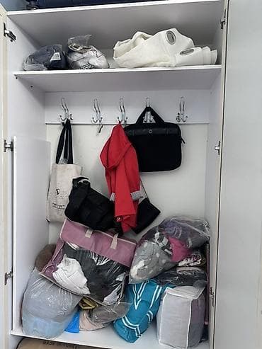 шефонер: Шифоньер, шкаф для одежды, Б/у, Прямой, ЛДСП — 3