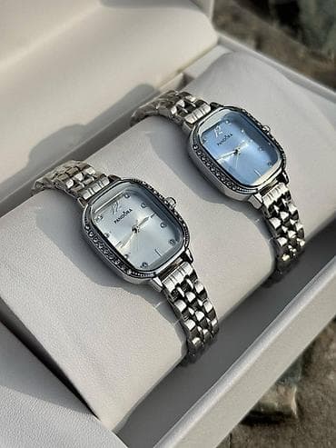 серебряные украшения: Классические часы часы, Унисекс — 1