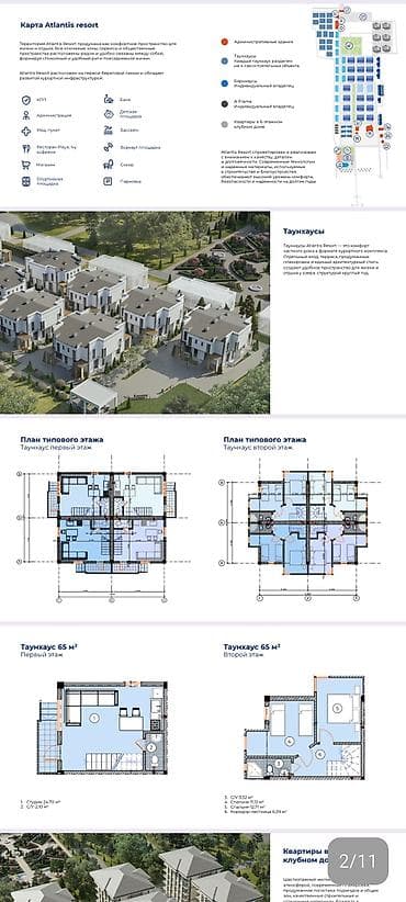 кара жыгач квартира: Двухэтажные таунхаусы в современном минималистичном стиле.в селе Сары — 10