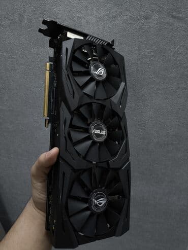 Акылдуу сааттар: Видео карта, Колдонулган, Asus, Radeon RX, 8 ГБ, ПК үчүн — 1