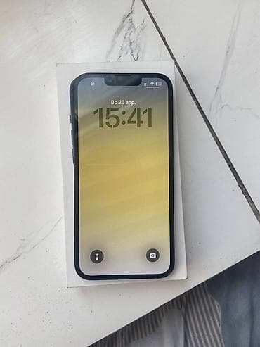 apl wotch: IPhone 14, Б/у, 128 ГБ, Черный, Коробка, 76 % — 3