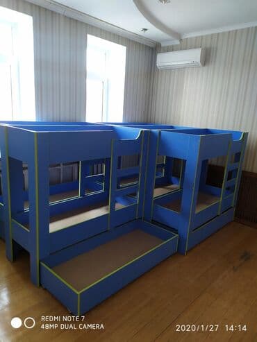 детские двухъярусные кровати бишкек: Подростковая кровать на заказ — 4