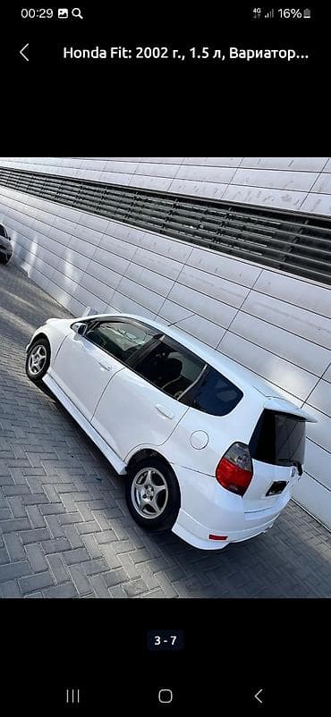 fit 2012: Honda Fit: 2002 г., 1.5 л, Вариатор, Бензин, Хэтчбэк — 4