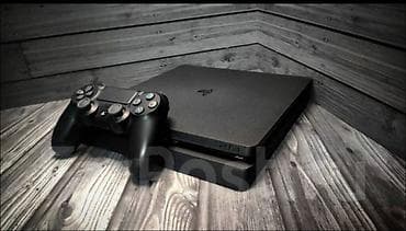 Прошитая Игровая консоль Sony PlayStation 4 Slim (PS4 Slim) с двумя