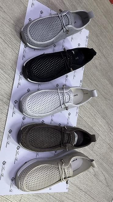 Лоферы, 36, 37, 38, Loro Piana, Новый, цвет - Серый, Самовывоз, Бесплатная доставка, Платная доставка