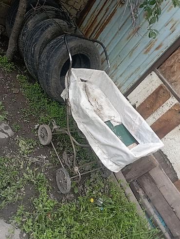 тележка ручная складная: Садово-строительная тачка и тележка, Стальная, Двухколесная — 3