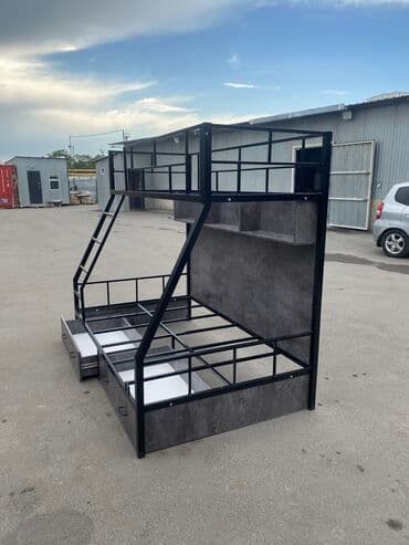 двухъярусная кровать токмок: Двухъярусный кровать Разборные Матрас 200*120 200*800 Делаем на — 5