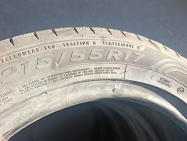 good year: Шины 215 / 55 / R 17, Лето, Б/у, Комплект, Легковые, GoodYear — 4