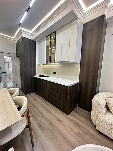 2 комнаты, 49 м², Асанбай мкр Элитка, 13 этаж, Дизайнерский ремонт